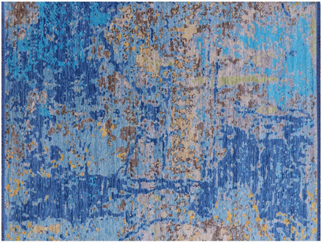 Modern Abstract Handmade Wool Rug - Manhattan Rugs