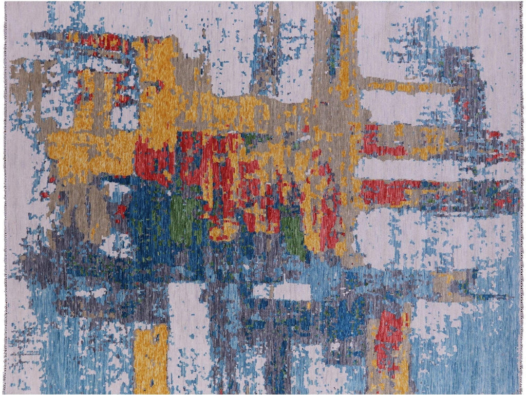 Modern Abstract Handmade Wool Rug - Manhattan Rugs