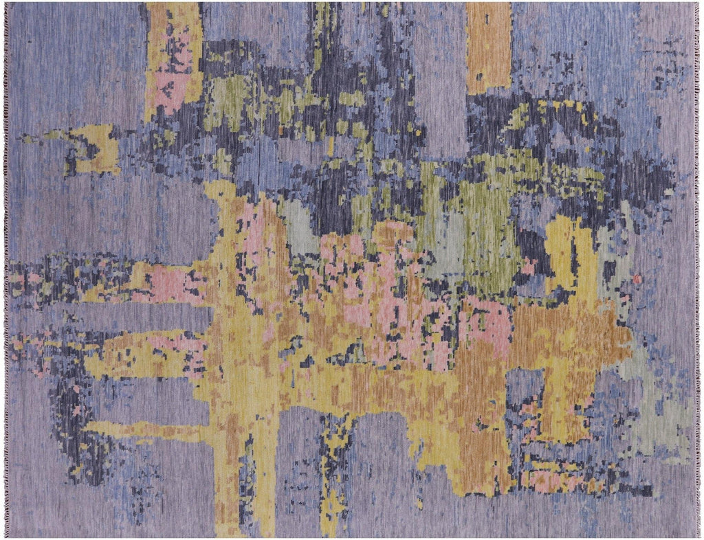 Hand-Knotted Modern Abstract Rug - Manhattan Rugs