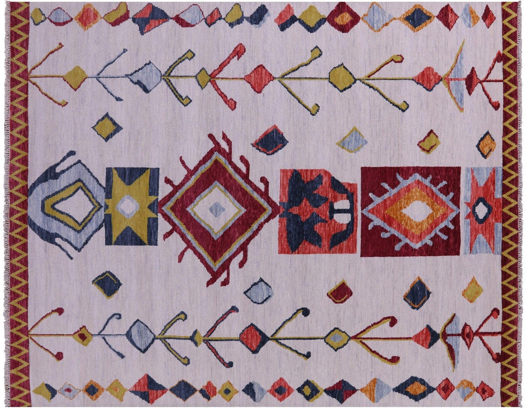 Hand Knotted Moroccan Wool Rug - Manhattan Rugs