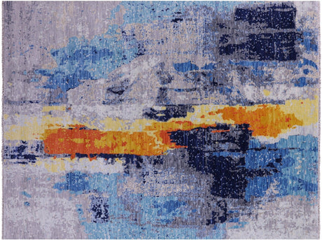 Modern Abstract Handmade Wool Rug - Manhattan Rugs