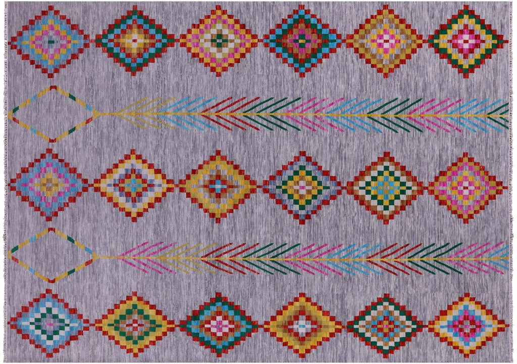 Moroccan Hand Knotted Wool Rug - Manhattan Rugs