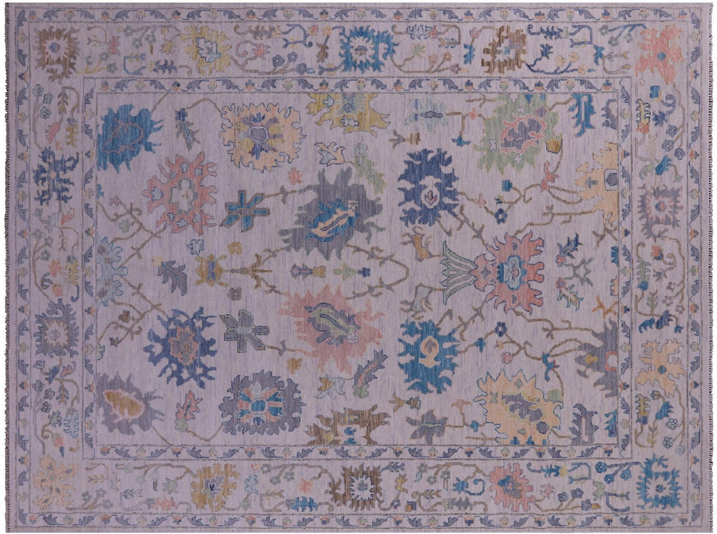 Turkish Oushak Handmade Wool Rug - Manhattan Rugs