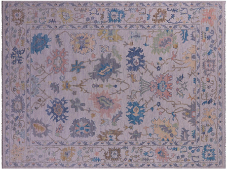 Turkish Oushak Handmade Wool Rug - Manhattan Rugs