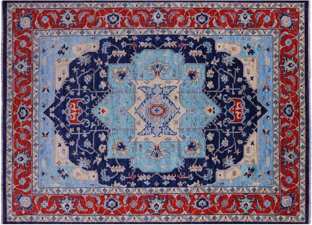 Heriz Serapi Hand-Knotted Wool Rug - Manhattan Rugs