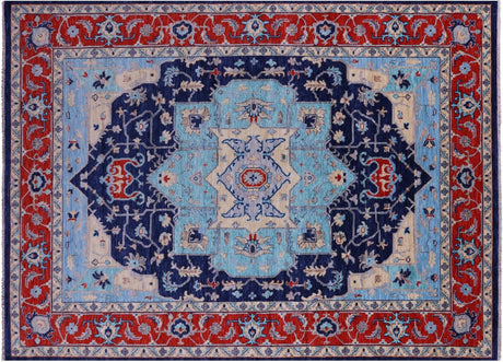 Heriz Serapi Hand-Knotted Wool Rug - Manhattan Rugs
