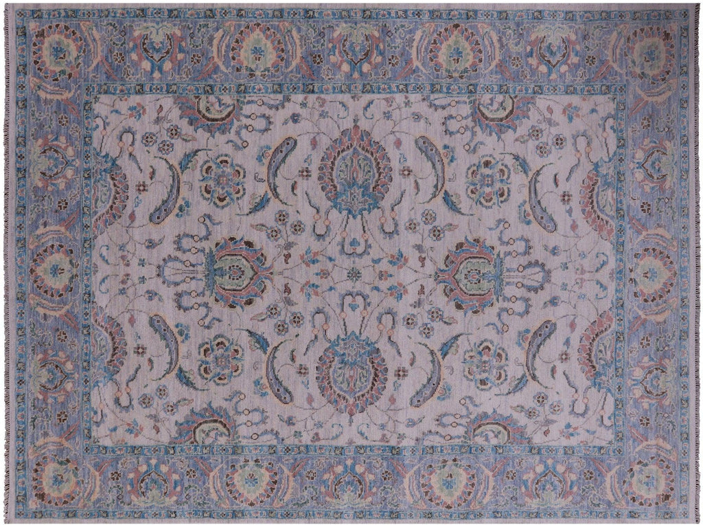 Persian Tabriz Hand Knotted Wool Rug - Manhattan Rugs