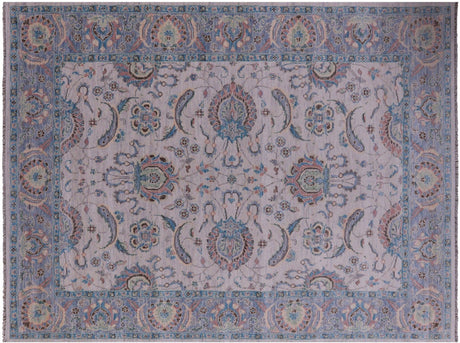 Persian Tabriz Hand Knotted Wool Rug - Manhattan Rugs