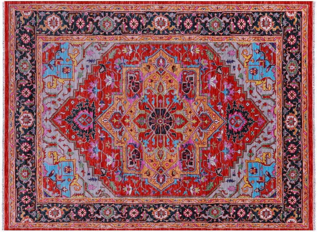 Heriz Serapi Handmade Wool Rug - Manhattan Rugs
