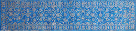 Persian Tabriz Hand Knotted Wool & Silk Rug - Manhattan Rugs