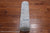 Grey 2' 7" X 10' 0" Runner Persian Tabriz Hand-Knotted Wool & Silk Rug - Q21484