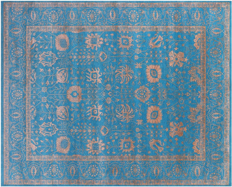 Handmade Persian Tabriz Wool & Silk Rug - Manhattan Rugs