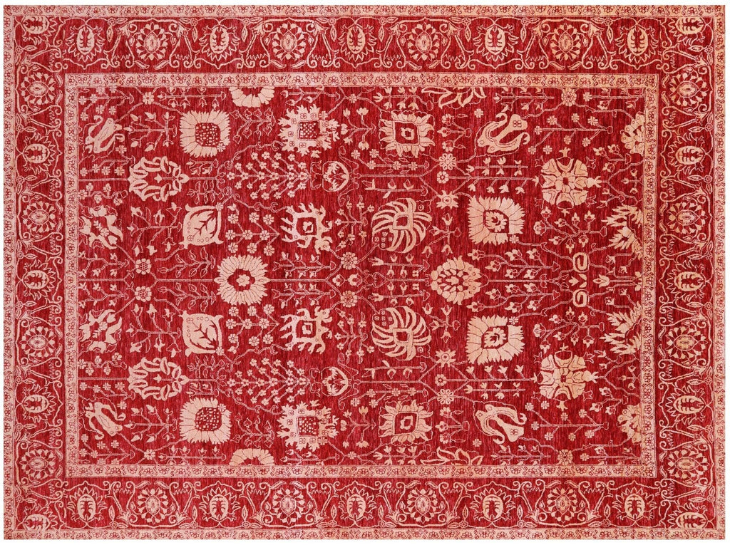 Persian Tabriz Wool & Silk Handmade Rug - Manhattan Rugs