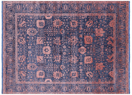 Persian Tabriz Hand Knotted Wool & Silk Rug - Manhattan Rugs