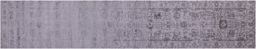 Runner Persian Tabriz Handmade Wool & Silk Rug - Manhattan Rugs
