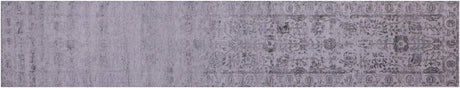 Runner Persian Tabriz Handmade Wool & Silk Rug - Manhattan Rugs