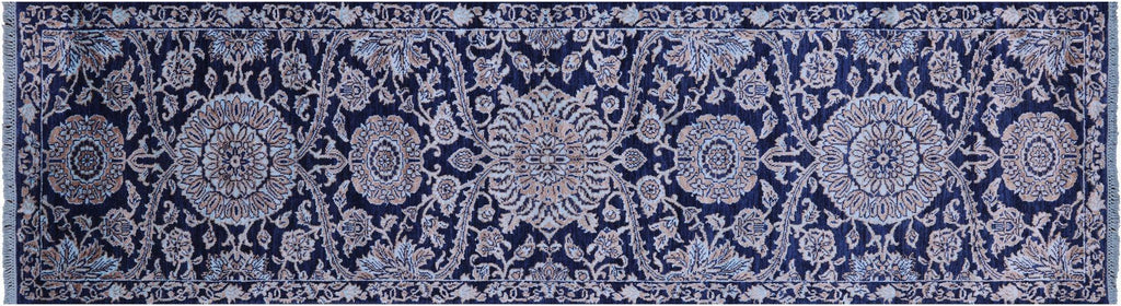 Wool & Silk Persian Tabriz Handmade Runner Rug - Manhattan Rugs