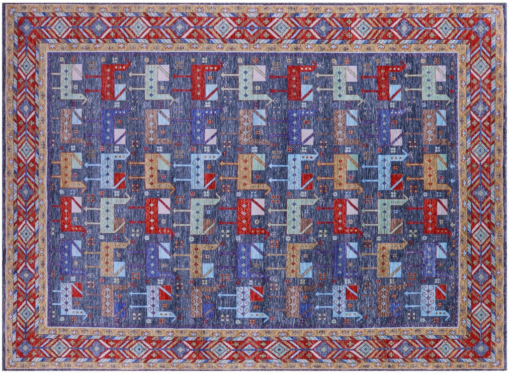 Heriz Serapi Handmade Wool Rug - Manhattan Rugs
