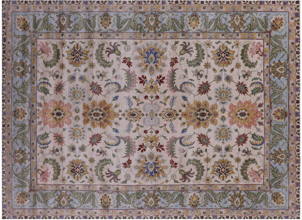 Hand Knotted Persian Tabriz Wool Rug - Manhattan Rugs