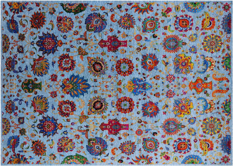 Wool & Silk Handmade Persian Tabriz Rug - Manhattan Rugs