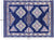 Blue Handmade Southwest Navajo Wool Rug 9' 4" X 12' 2" - Q21584