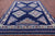 Blue Handmade Southwest Navajo Wool Rug 9' 4" X 12' 2" - Q21584