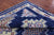 Blue Handmade Southwest Navajo Wool Rug 9' 4" X 12' 2" - Q21584