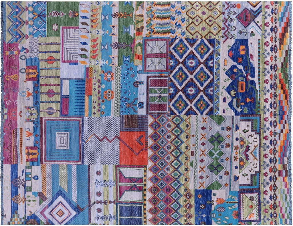 Moroccan Han Knotted Wool Rug - Manhattan Rugs