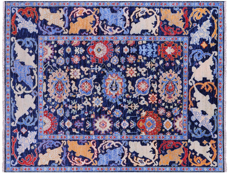 Turkish Oushak Handmade Wool Rug - Manhattan Rugs