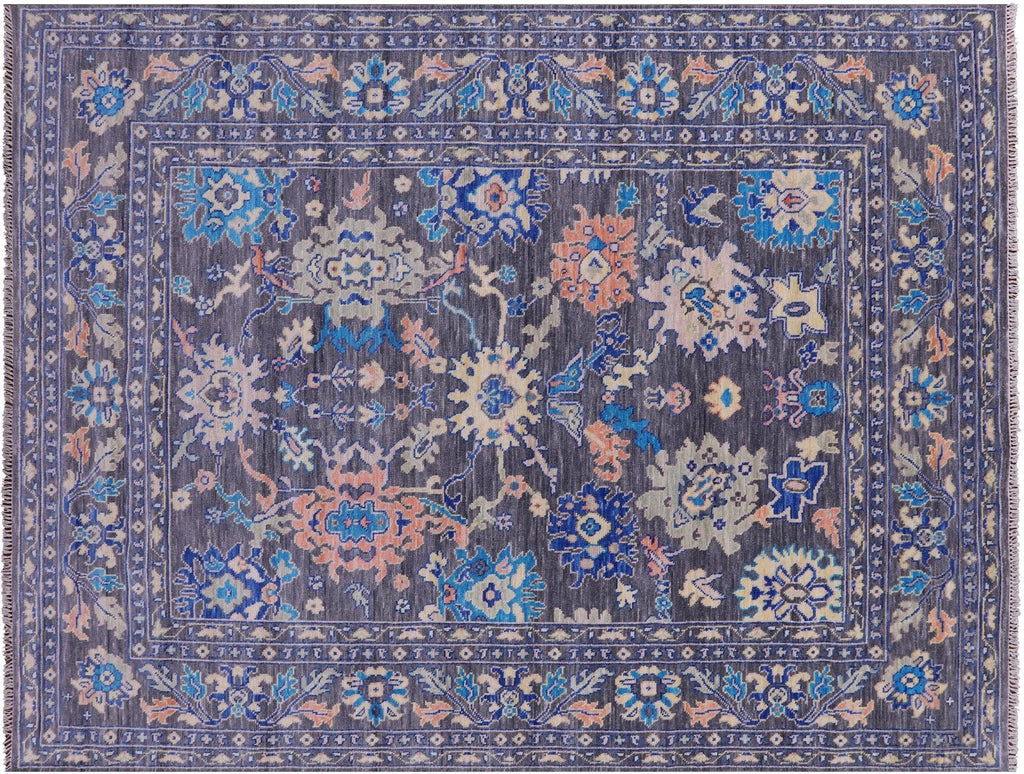 Turkish Oushak Handmade Wool Rug - Manhattan Rugs