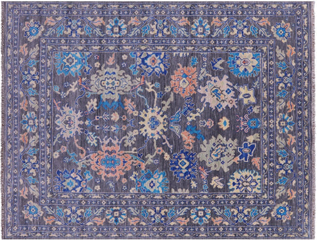 Turkish Oushak Handmade Wool Rug - Manhattan Rugs
