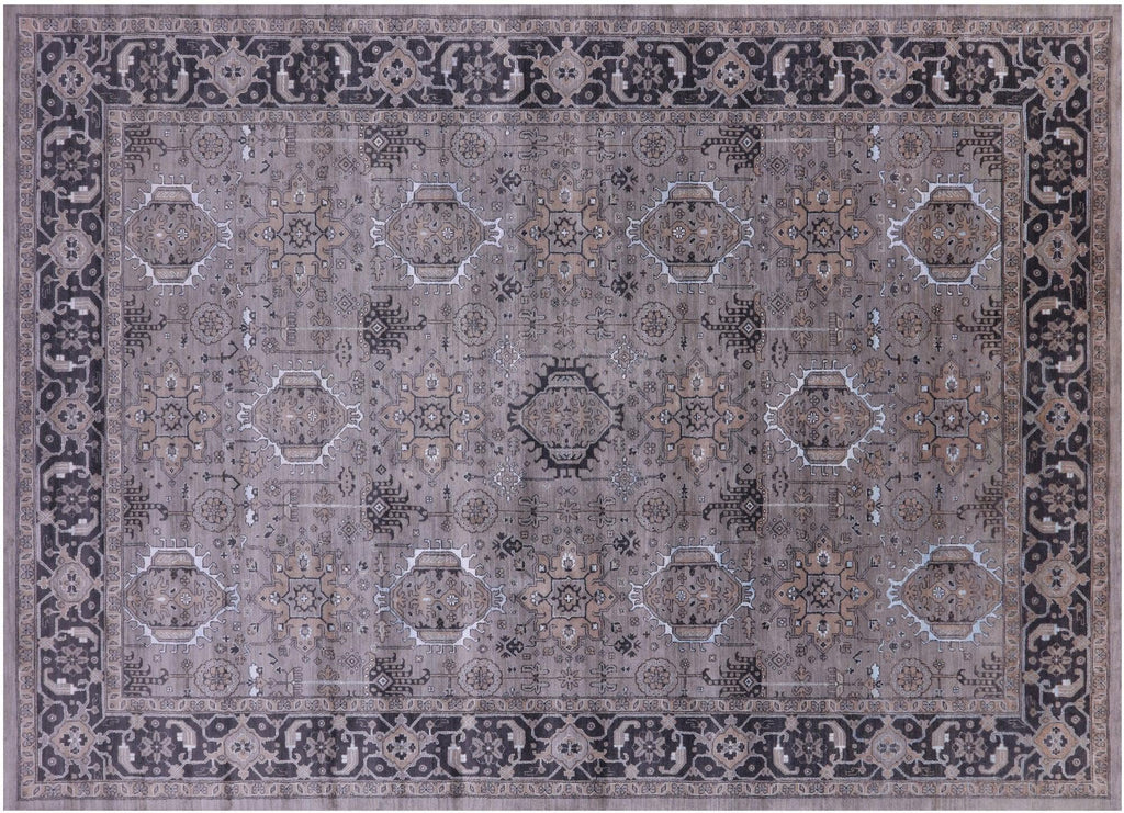 Super Heriz Serapi Hand Knotted Wool & Silk Rug - Manhattan Rugs