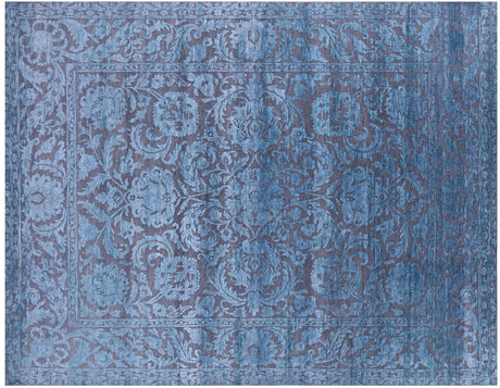 Hand Knotted Persian Tabriz Wool & Silk Rug - Manhattan Rugs