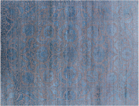 Persian Tabriz Hand-Knotted Wool & Silk Rug - Manhattan Rugs
