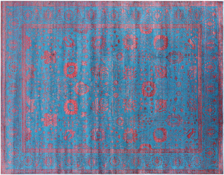 Persian Tabriz Hand-Knotted Wool & Silk Rug - Manhattan Rugs