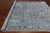 Grey Persian Tabriz Wool & Silk Hand Knotted Rug 8' 0" X 9' 11" - Q21625