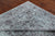 Grey Persian Tabriz Wool & Silk Hand Knotted Rug 8' 0" X 9' 11" - Q21625