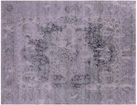 Persian Heriz Serapi Hand Knotted Wool & Silk Rug - Manhattan Rugs