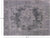Grey Persian Heriz Serapi Hand Knotted Wool & Silk Rug 7' 11" X 10' 2" - Q21626