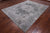 Grey Persian Heriz Serapi Hand Knotted Wool & Silk Rug 7' 11" X 10' 2" - Q21626