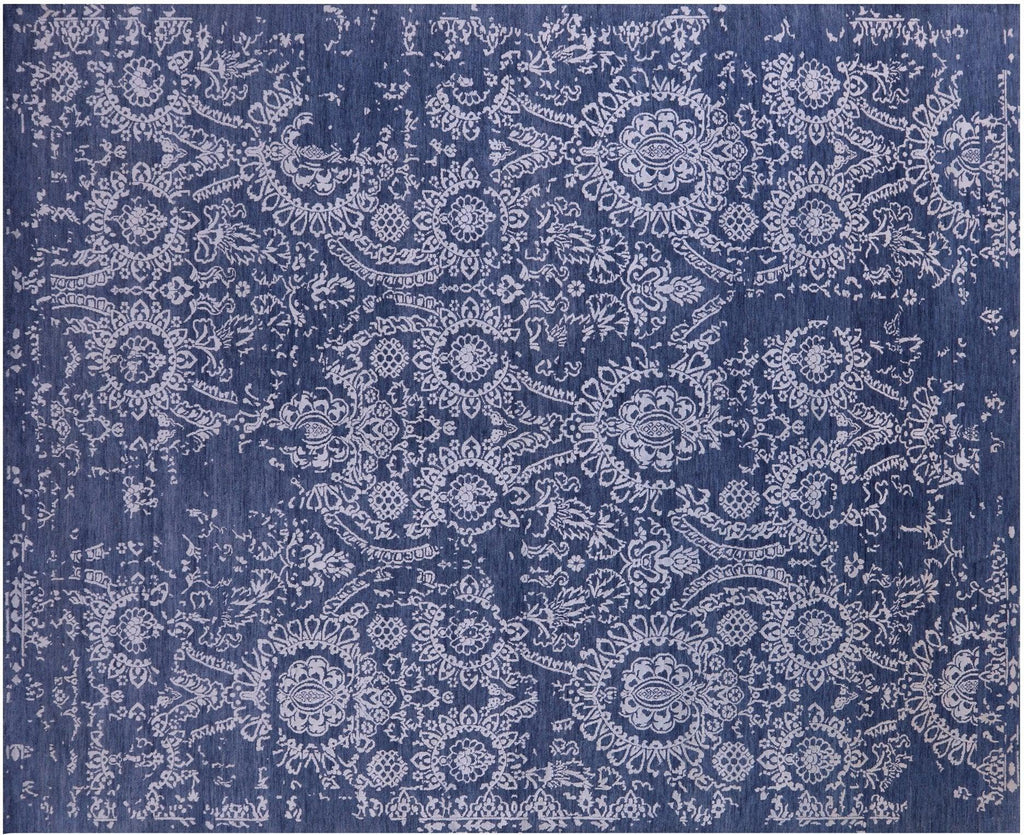 Handmade Persian Tabriz Wool & Silk Rug - Manhattan Rugs