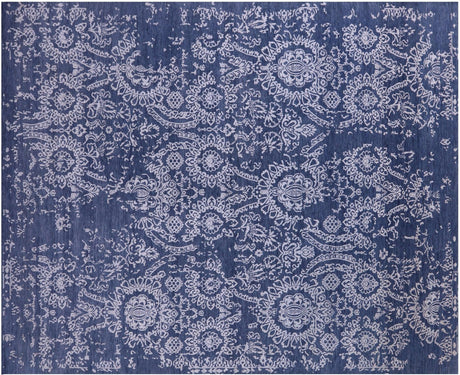 Handmade Persian Tabriz Wool & Silk Rug - Manhattan Rugs