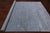 Grey Persian Heriz Serapi Handmade Wool & Silk Rug 8' 1" X 10' 2" - Q21638