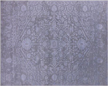 Persian Heriz Serapi Handmade Wool & Silk Rug - Manhattan Rugs