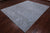 Grey Persian Heriz Serapi Handmade Wool & Silk Rug 8' 1" X 10' 2" - Q21638