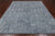 Grey Handmade Persian Tabriz Wool & Silk Rug 8' 0" X 10' 0" - Q21641