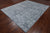 Grey Handmade Persian Tabriz Wool & Silk Rug 8' 0" X 10' 0" - Q21641