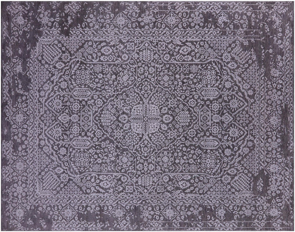 Handmade Modern Wool & Silk Rug - Manhattan Rugs