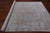 Grey Modern Hand Knotted Wool & Silk Rug 7' 7" X 10' 0" - Q21648