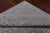 Grey Modern Hand Knotted Wool & Silk Rug 7' 7" X 10' 0" - Q21648